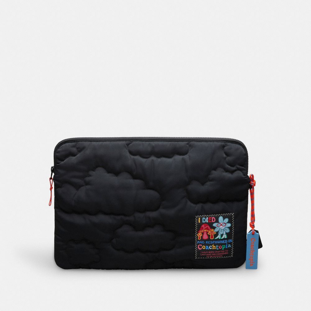 Coach laptop outlet sleeve