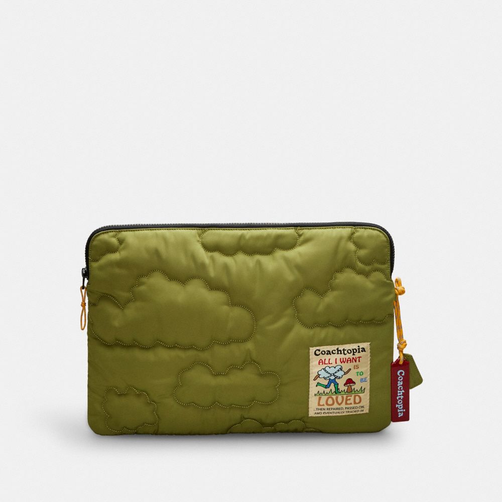 Coach laptop sleeve new arrivals