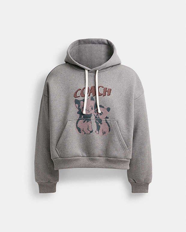 COACH®: The Lil Nas X Drop Cats Cropped Pullover Hoodie
