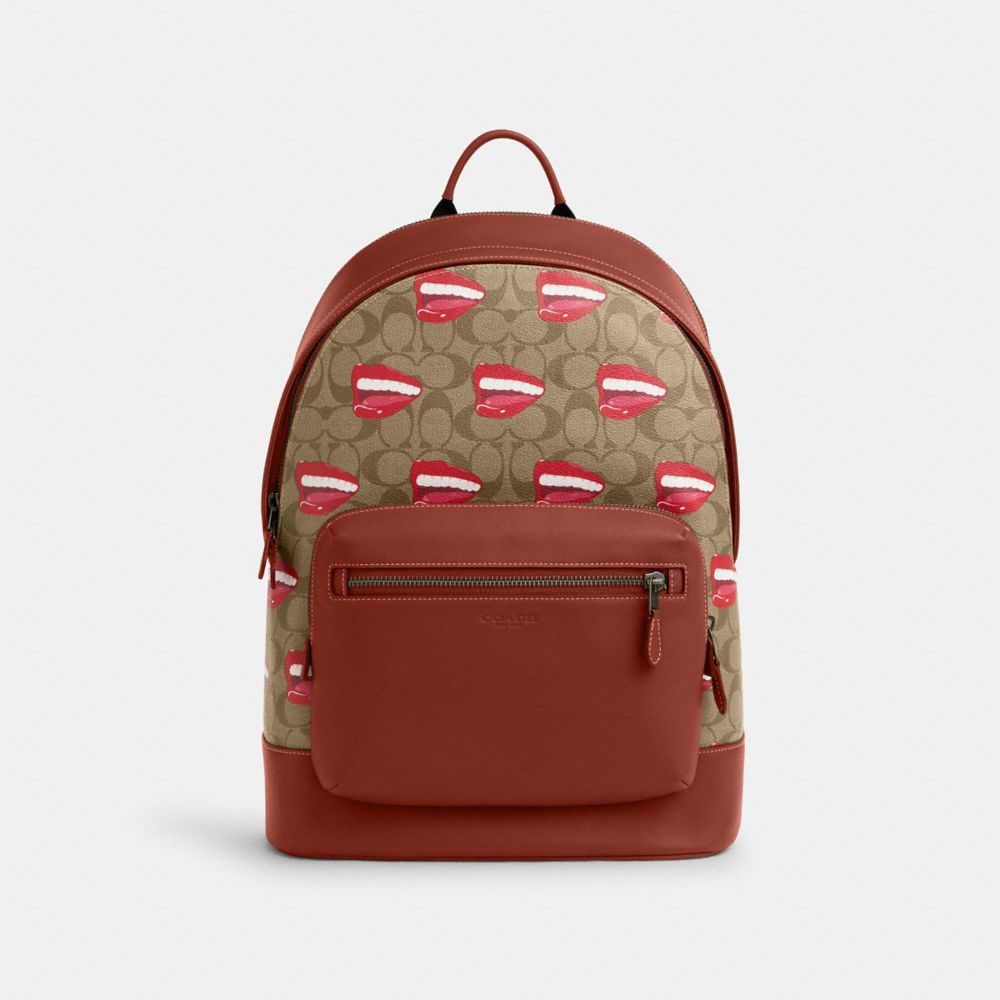 Coach backpack best sale purse clearance