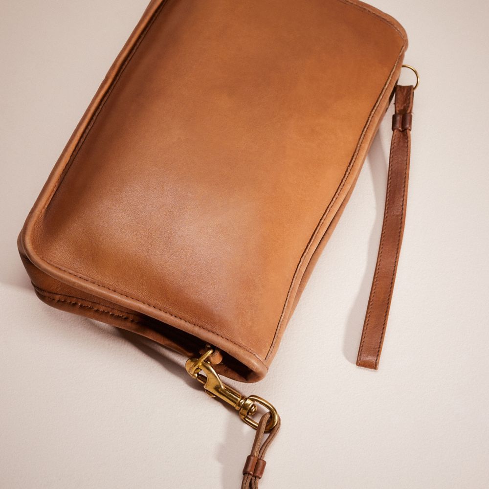 COACH®,Vintage Basic Bag,Leather,Crossbody,Casual,Brown,Closer View