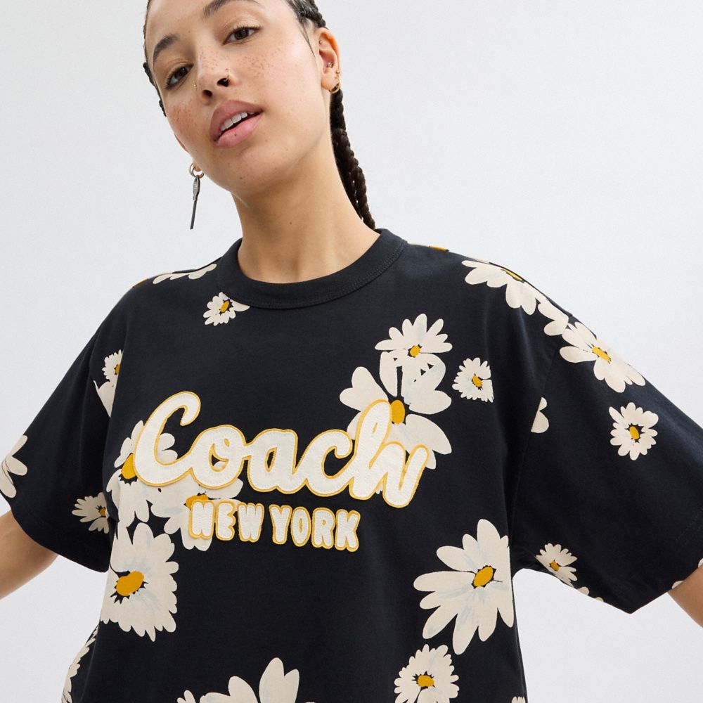 公式】COACH – コーチ | フローラル クロップド シグネチャー ...