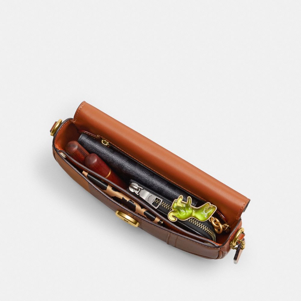 COACH®,ハーレー ショルダー バッグ 23・パッチワーク,ショルダーバッグ,ﾌﾞﾗｯｸ