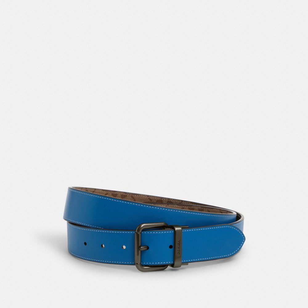 COACH®  Roller Buckle Cut To Size Reversible Belt, 38 Mm