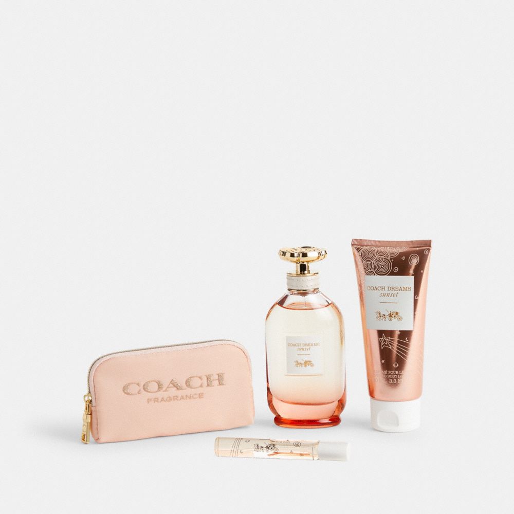 COACH®,COFFRET-CADEAU 4 PIÈCES EAU DE PARFUM DREAMS SUNSET,Multi,Front View