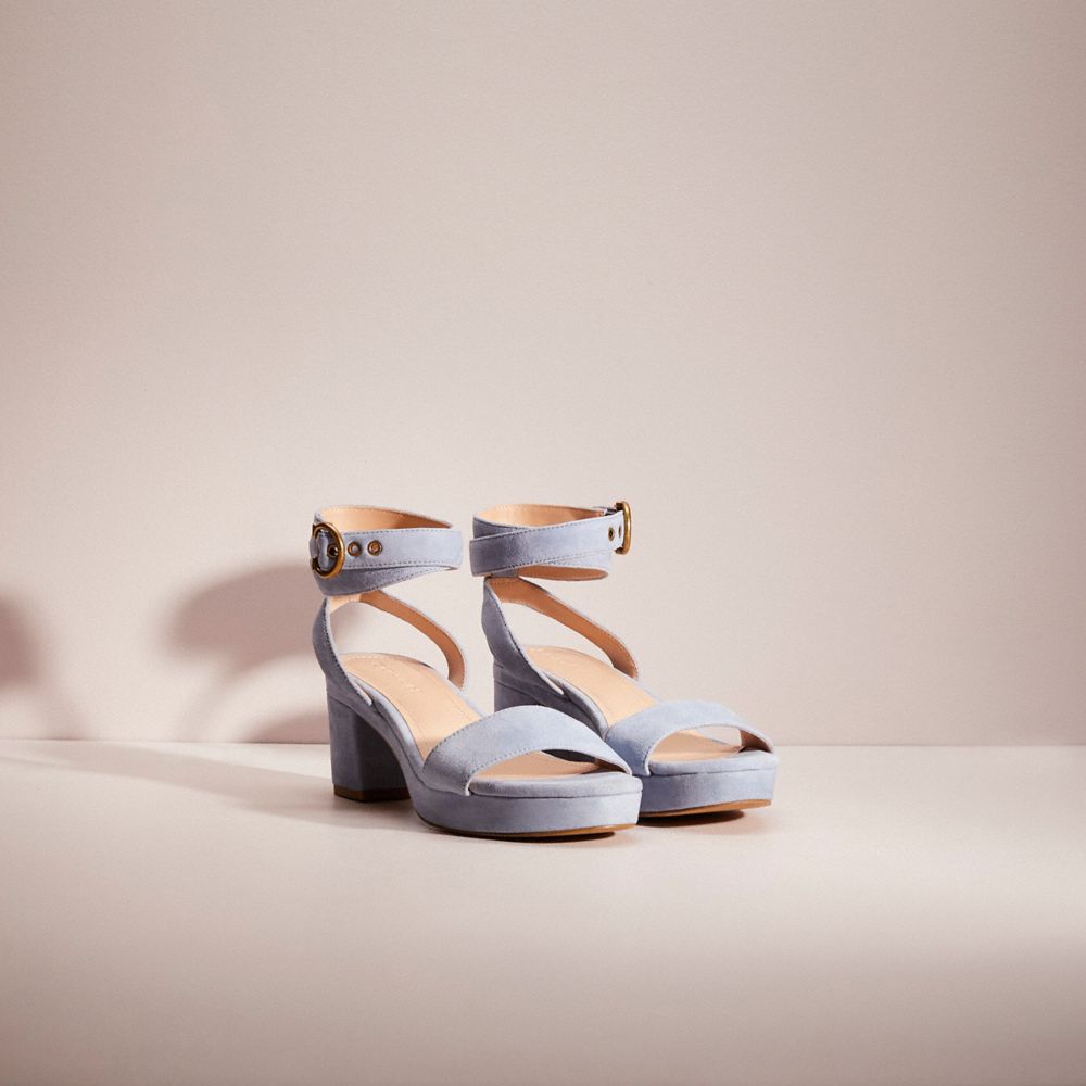 Coach serena suede online sandal