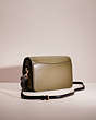 COACH®,UPCRAFTED STUDIO SHOULDER BAG,Glovetanned Leather,Garden Party,Brass/Amazon Green,Angle View