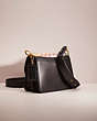 COACH®,UPCRAFTED BEAT SHOULDER BAG,Glovetanned Leather,Pride,Brass/Black,Angle View