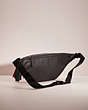 COACH®,UPCRAFTED LEAGUE BELT BAG,Calf Leather,Medium,Pride,Black Copper/Black,Angle View