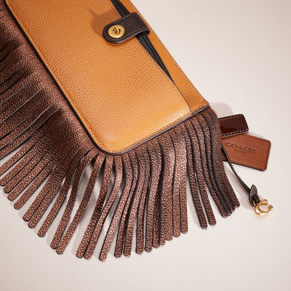 COACH®,Upcrafted Noa Pop Up Messenger In Colorblock,Brown,Closer View