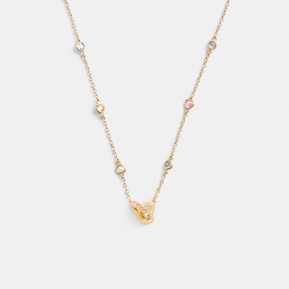 COACH® | Coach Stone Station Necklace