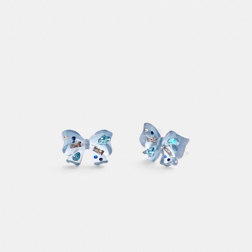 COACH®  Pavé Signature Stud Earrings