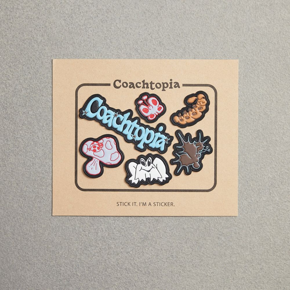 Sticker Set In Coachtopia Leather: Coachtopia Creatures