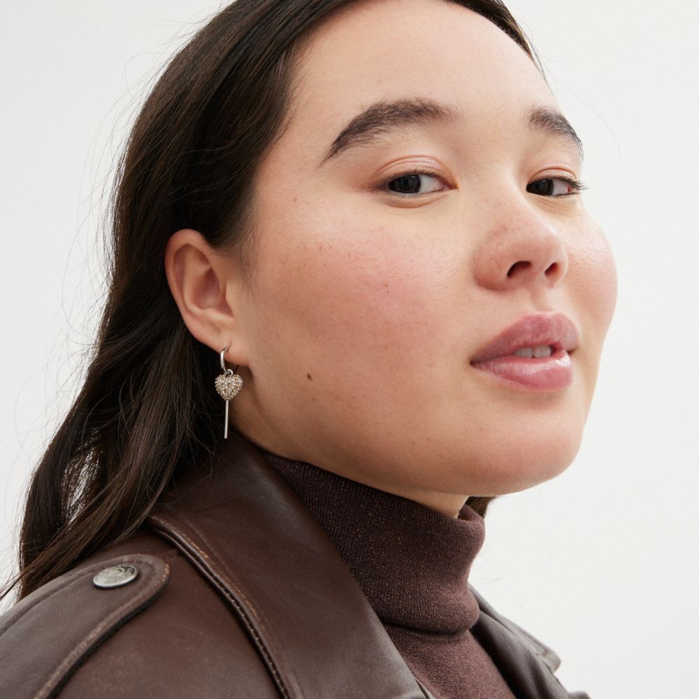 COACH®,ロリポップ アンド リップ ミスマッチ ピアス,ピアス,ｼﾙﾊﾞｰ/ﾏﾙﾁ