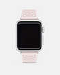 COACH®,APPLE WATCH® STRAP, 38MM, 40MM AND 41MM,Pearlized Pink,Front View