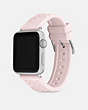 COACH®,APPLE WATCH® STRAP, 38MM, 40MM AND 41MM,Pearlized Pink,Angle View