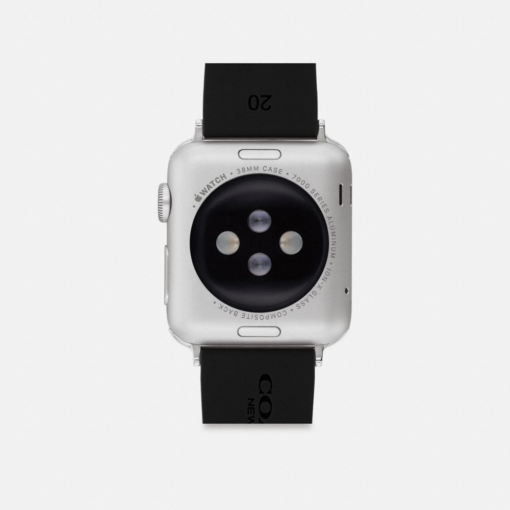 COACH®,Apple Watch® Strap, 38 Mm, 40 Mm And 41 Mm,,Back View