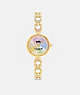 COACH®,GRACIE WATCH, 23MM,Rainbow,Front View