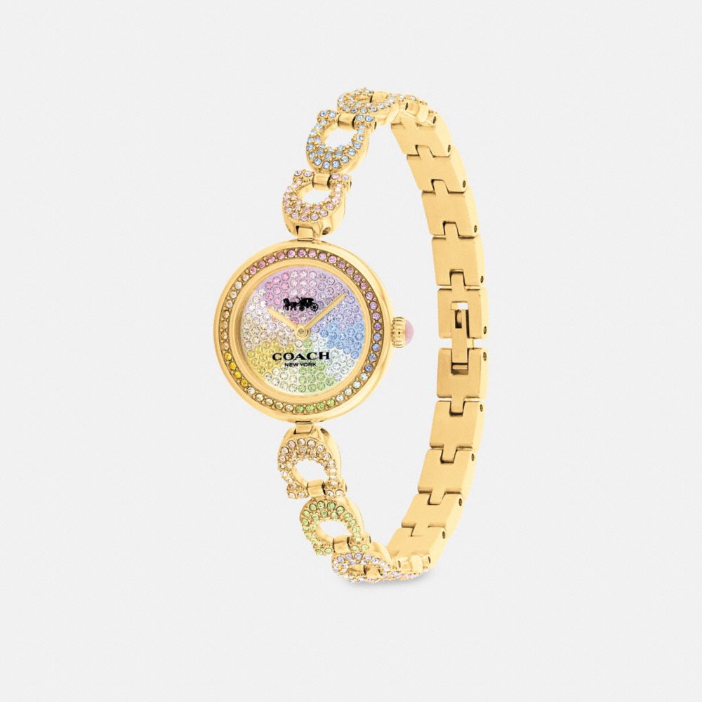 COACH®,Gracie Watch, 23 Mm,,Angle View