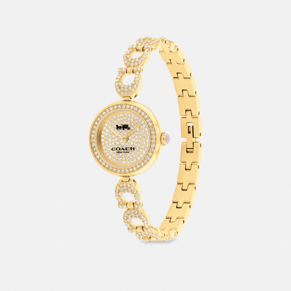 COACH®,Gracie Watch, 23 Mm,,Angle View
