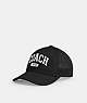 COACH®,COACH 1941 EMBROIDERED TRUCKER HAT,cottontwill,Black,Front View