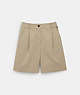 COACH®,BLAZER SHORTS,Other,Tea,Front View