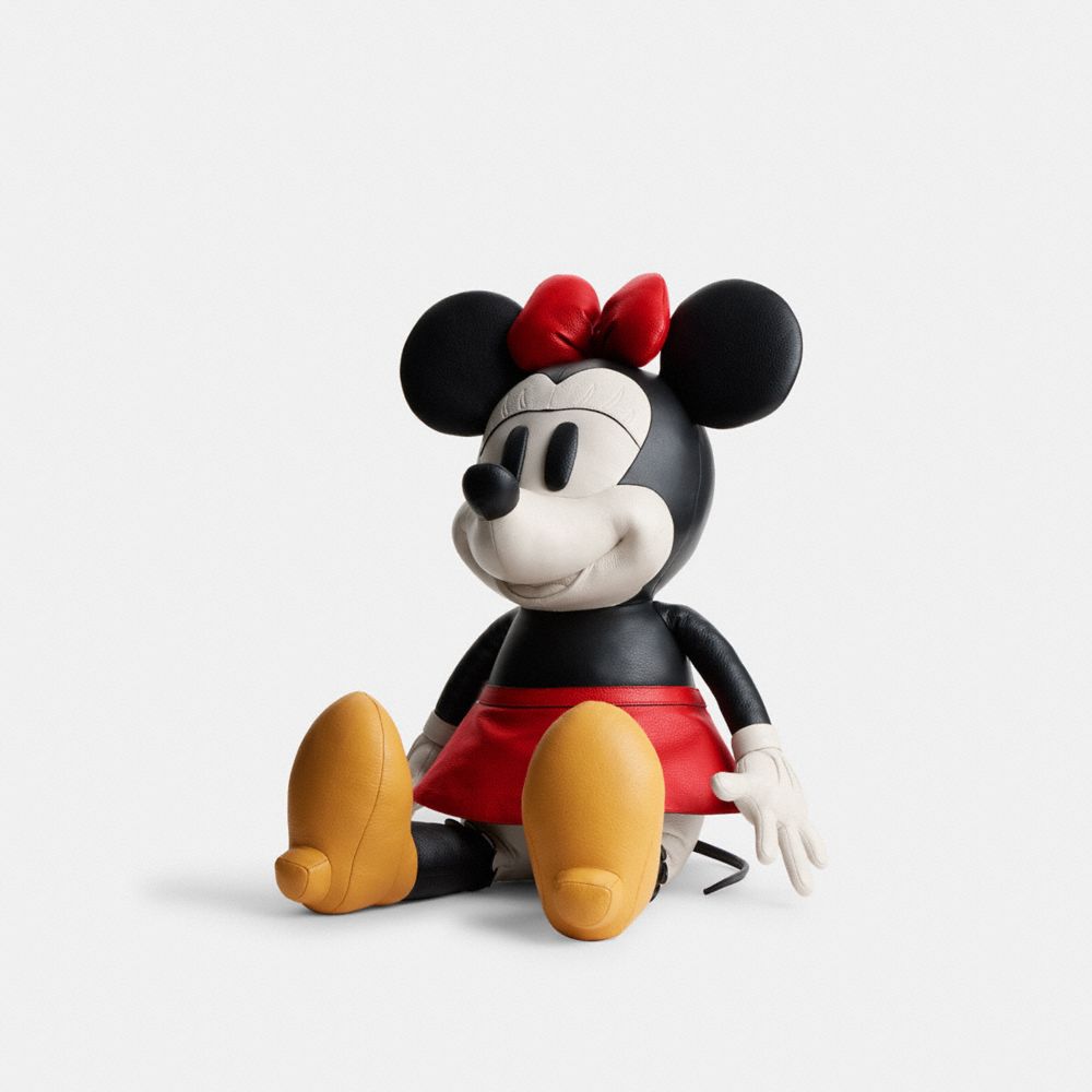 【限定品】ディズニー　コーチ　レザードール　ミッキーマウス　タグ付き【美品】希望価格¥50000です