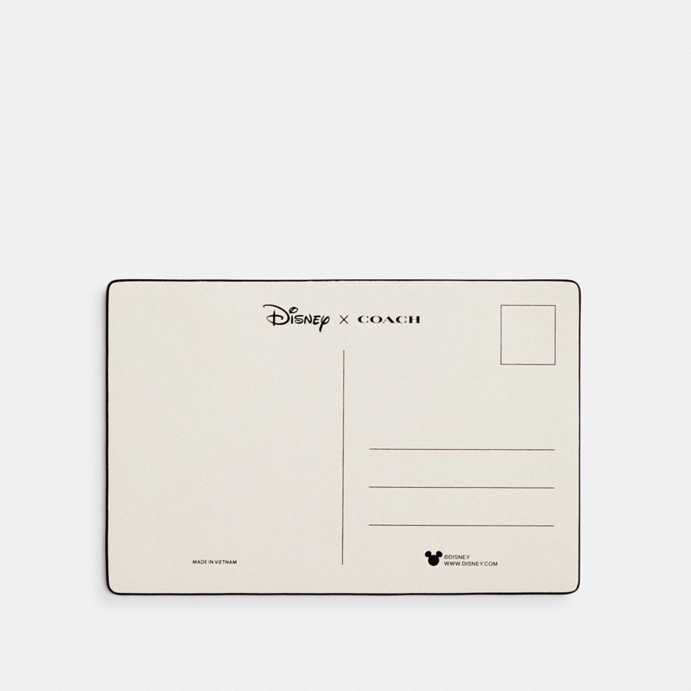 COACH®,CARTE POSTALE DISNEY X COACH,Multi,Back View