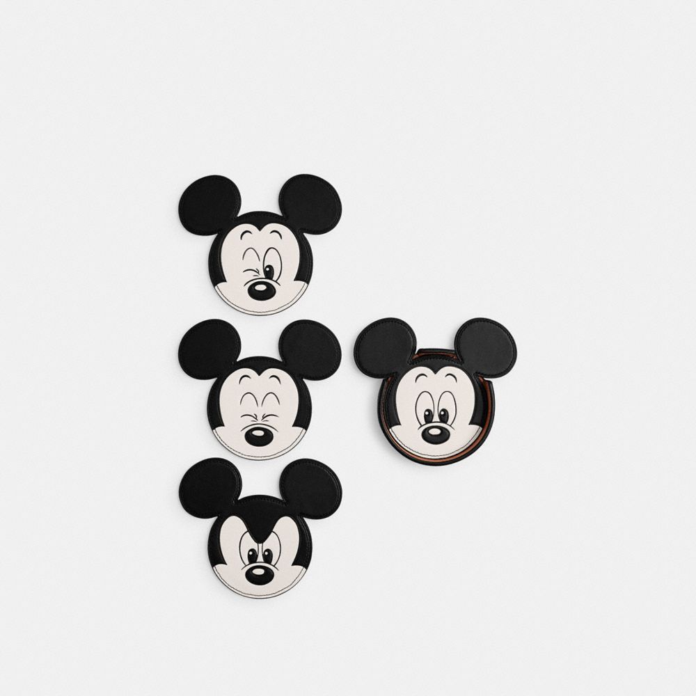 COACH®,ENSEMBLE DE SOUS-VERRES DISNEY X COACH AVEC MICKEY MOUSE,Multi,Front View