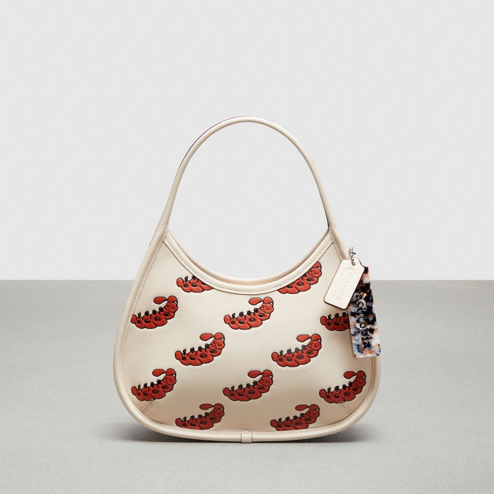 Ergo Bag In Coachtopia Leather With Cherry Print