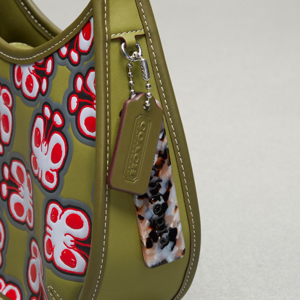 COACH®,Ergo Bag In Coachtopia Leather With Butterfly Print,,Group View