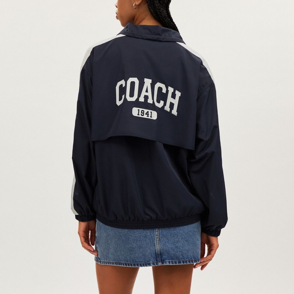 COACH®,ウインドブレーカー,ジャケット&コート,ﾈｲﾋﾞｰ