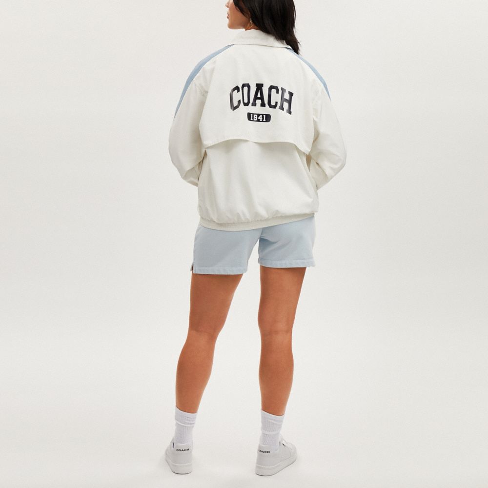 COACH®,ウインドブレーカー,ジャケット&コート,ﾎﾜｲﾄ