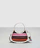 COACH®,Mini Ergo Bag With Crossbody Strap In Upcrafted Zippers,Upcrafted Leather™,Mini,Multi,Front View