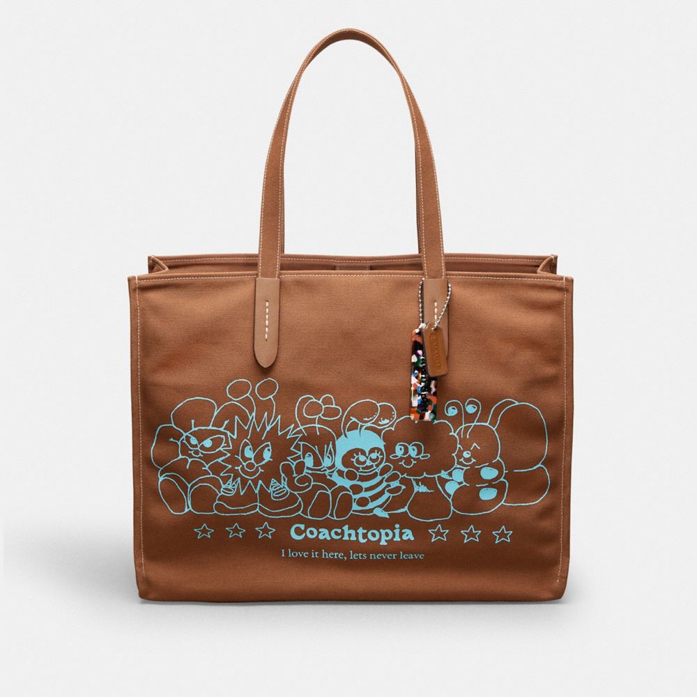 Organic Luxe Tote 'Tabby