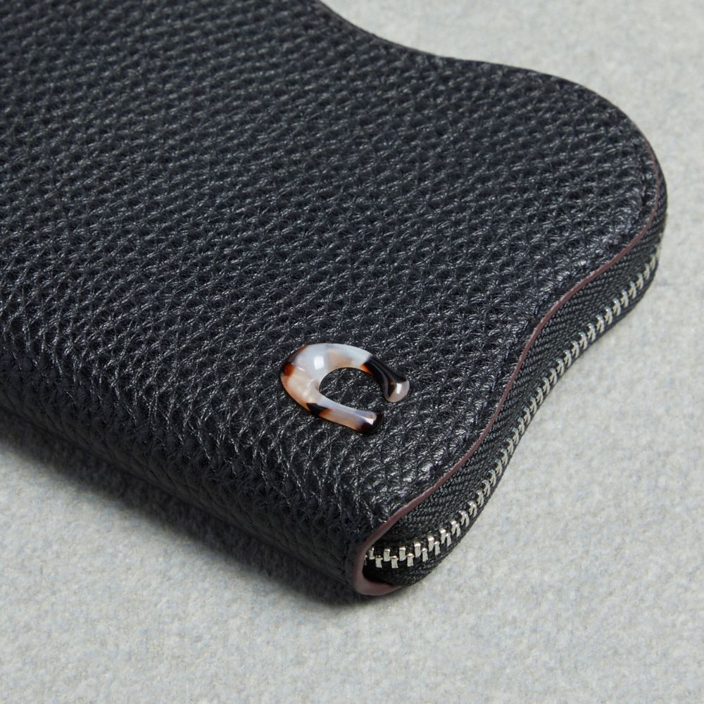 Wavy Zip Around Wallet In Coachtopia Leather | Coachtopia ™