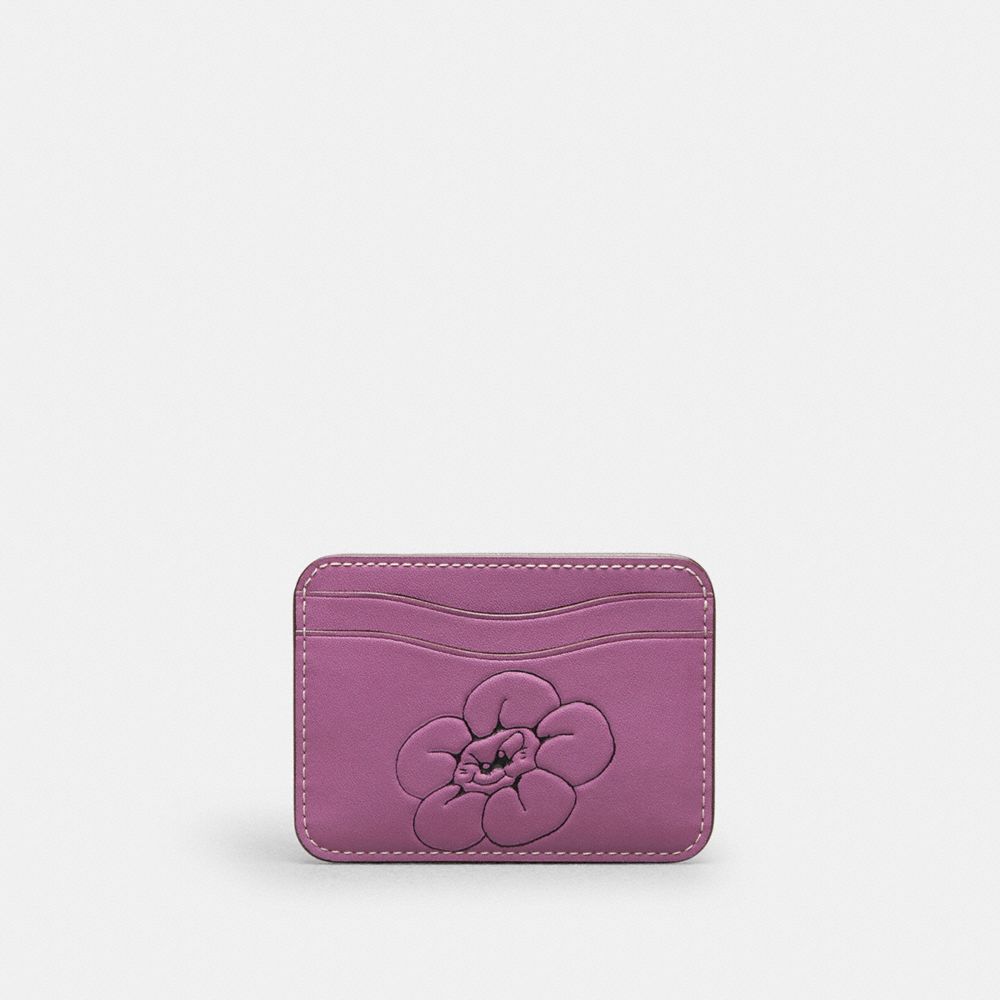 Coach purse discount with purple flowers