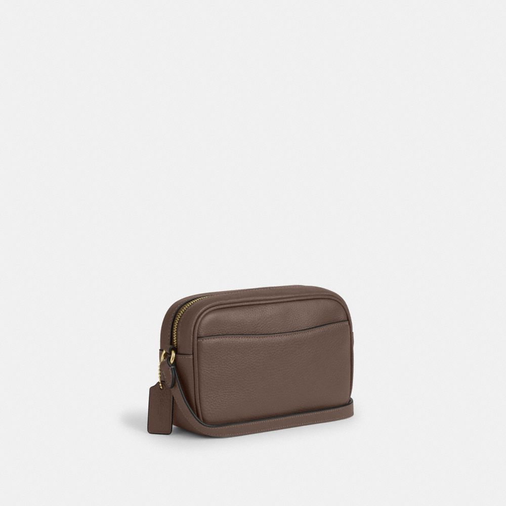 COACH®,Mini Jamie Camera Bag,Leather,Camera Bag,Color Block,Logo,Gold Metal,Casual,,Angle View