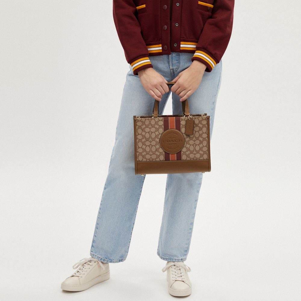 スクエアリーフ」 【新品】COACH トートバッグ デンプシー キャリ