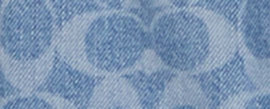 COACH® Outlet | Signature Denim Hooded Zip Up Jacket