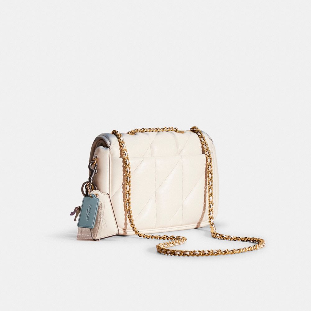 COACH®,Upcrafted Pillow Madison Shoulder Bag With Quilting,Multi Color,Angle View