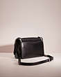 COACH®,UPCRAFTED BANDIT SHOULDER BAG,Calf Leather,Small,Denim Dream,Silver/Black,Angle View