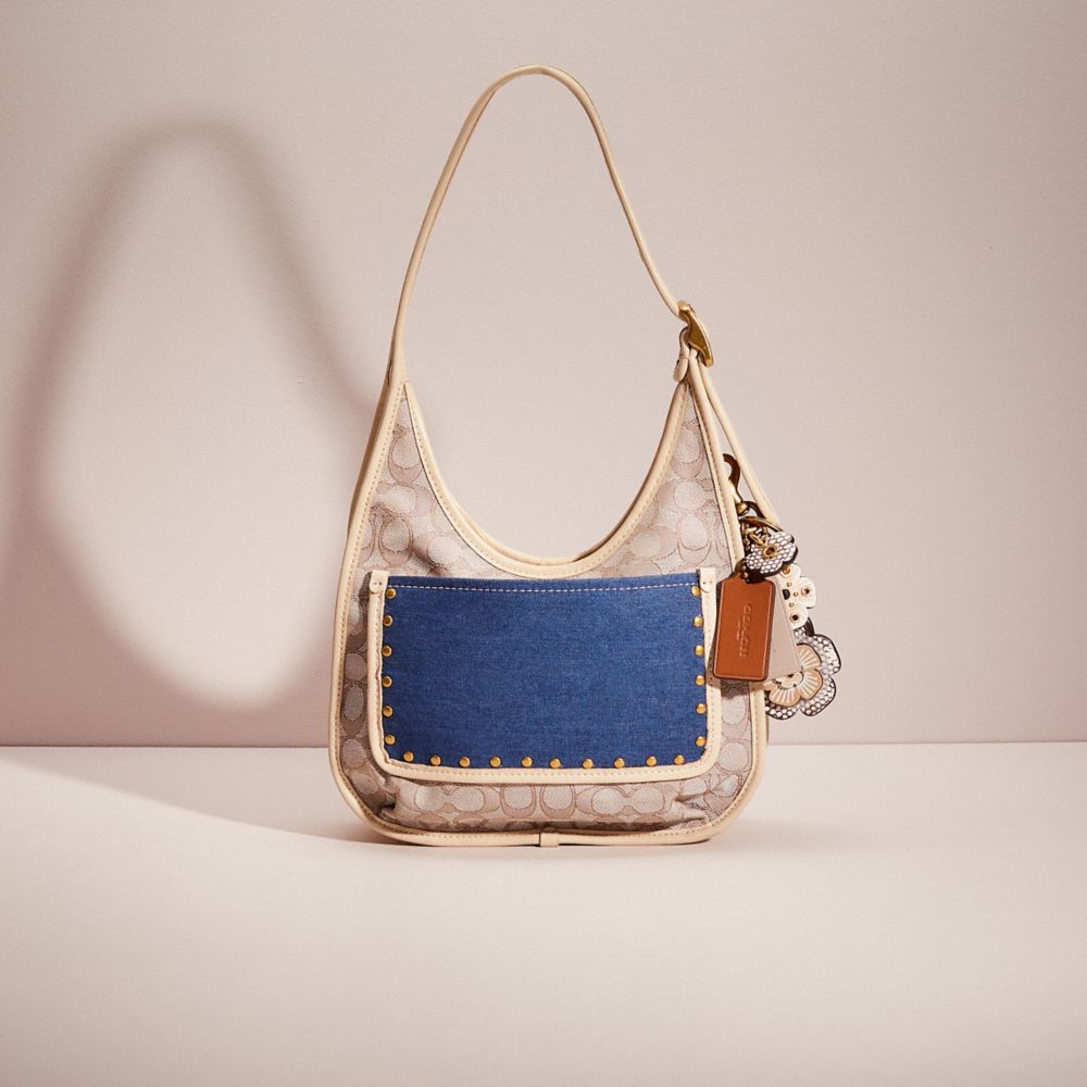 Coach Signature Jacquard Ergo Shoulder Bag