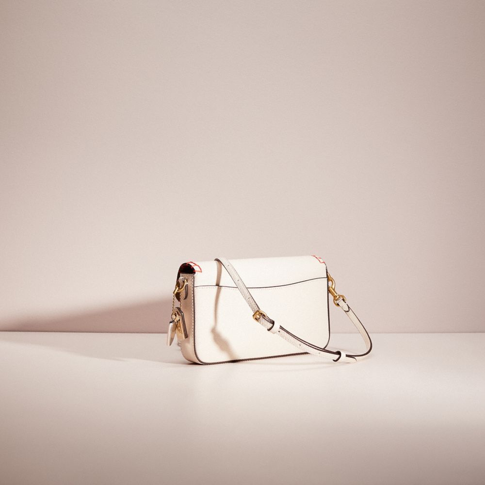 COACH®,Upcrafted Wyn Crossbody,Cream,Angle View