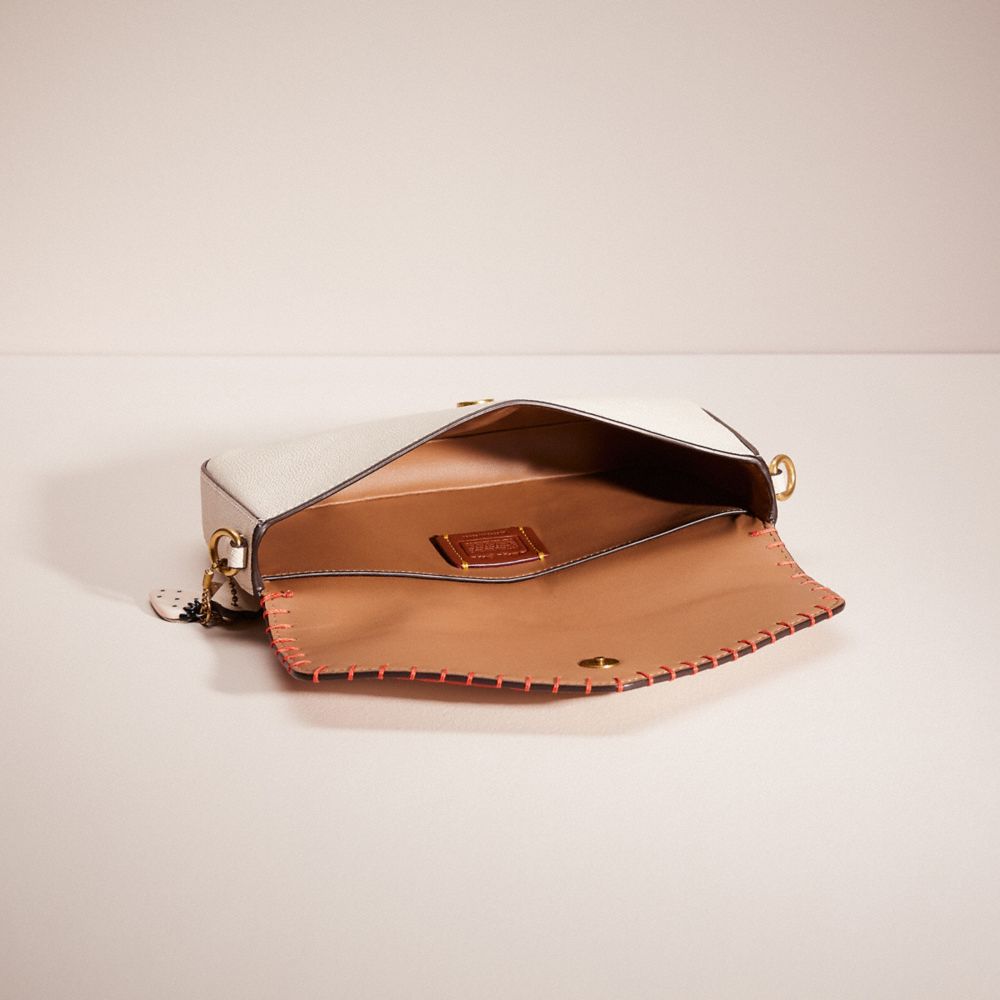 COACH®,Upcrafted Wyn Crossbody,Cream,Inside View,Top View