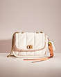 COACH®,UPCRAFTED PILLOW MADISON SHOULDER BAG WITH QUILTING,Nappa leather,Medium,Brass/Chalk,Front View