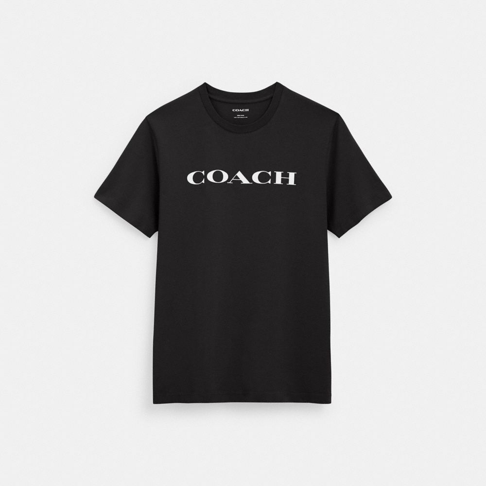 COACH®,シグネチャー Tシャツ,トップス&ワンピース,ﾌﾞﾗｯｸ