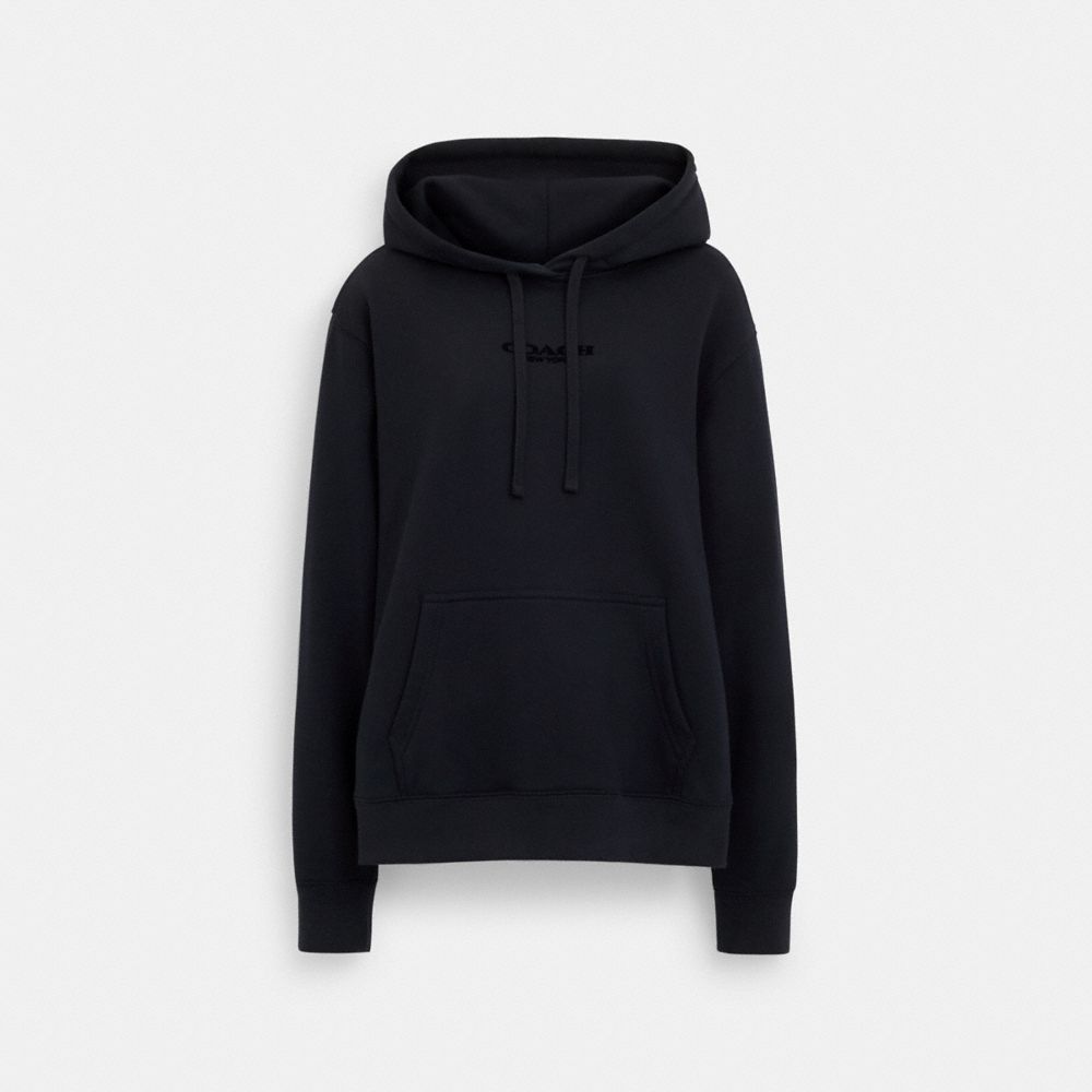 COACH®,SIGNATURE HOODIE,Other,Navy,Front View