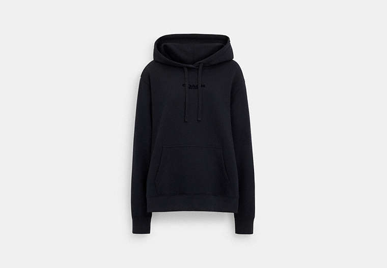 COACH®,SIGNATURE HOODIE,Other,Navy,Front View