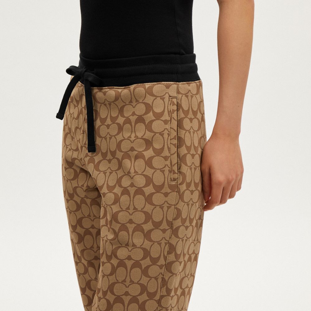 COACH®,Signature Joggers,Multi Color,Detail View